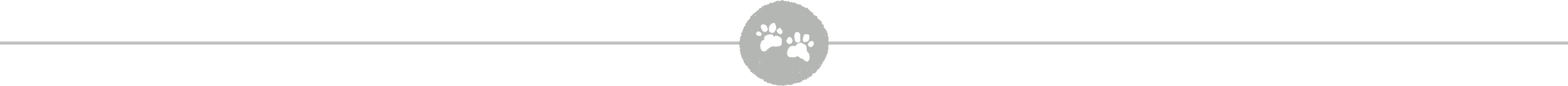 divider line with pawprint graphic