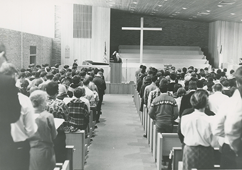 1960s Chapel Service